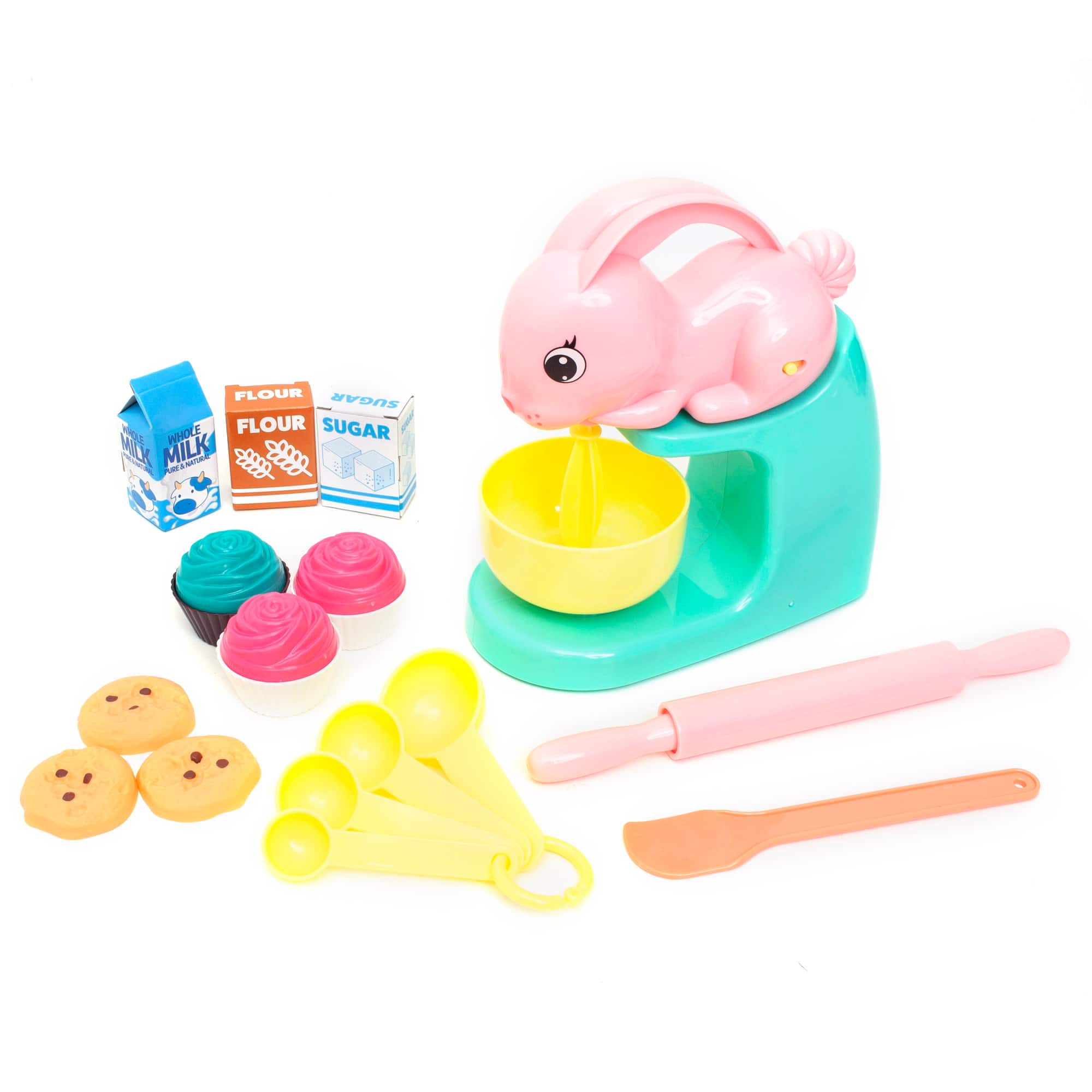 Zoo Troop Bunny Mixer Animal Themed Kitchen Playset